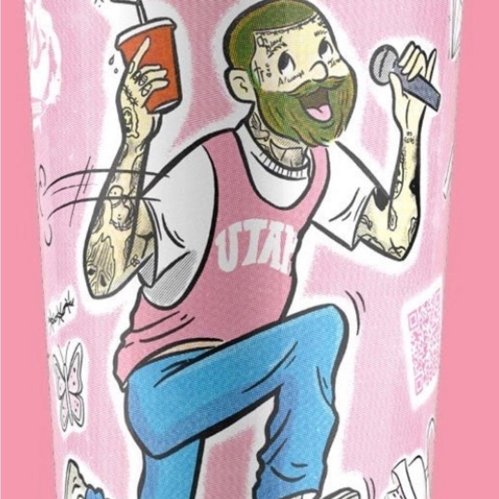 Post Malone Raising Canes Cup 4th Cup